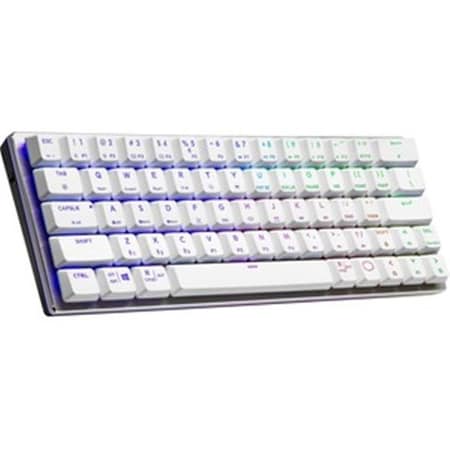 Coolermaster Cooler Master SK-622-SKTR1-US SK622 Hybrid Wireless Keyboard with Silver White Red Switch SK-622-SKTR1-US
